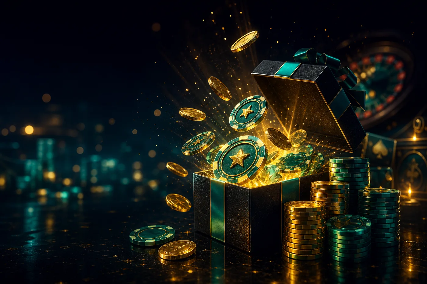 Bono de bienvenida de Nano Casino con fichas y giros gratis